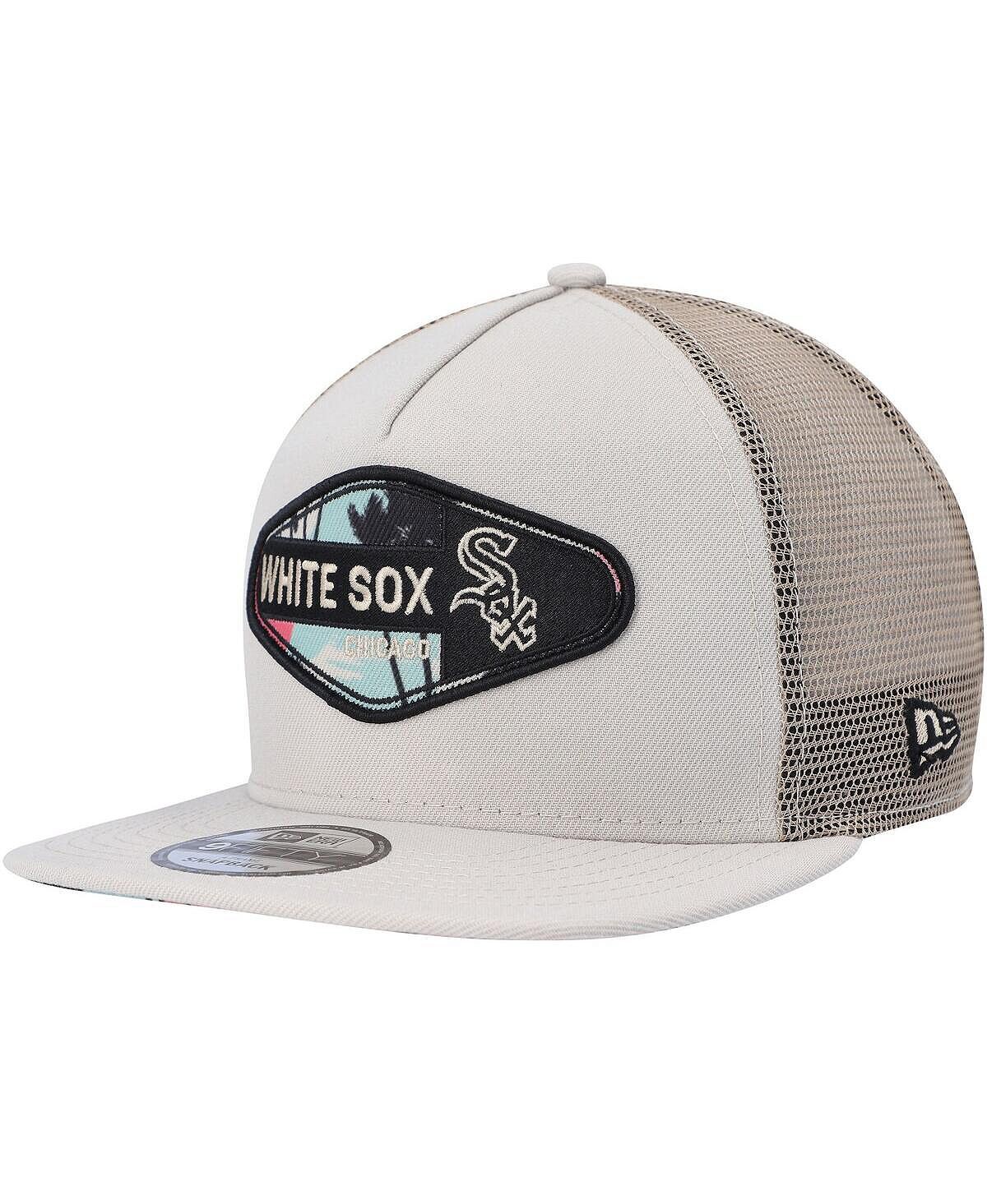 Мужская кепка в стиле ретро Chicago White Sox с нашивкой А-образной формы Trucker 9FIFTY Snapback New Era
Мужская кепка в стиле ретро Chicago White Sox с нашивкой А-образной формы Trucker 9FIFTY Snapback New Era