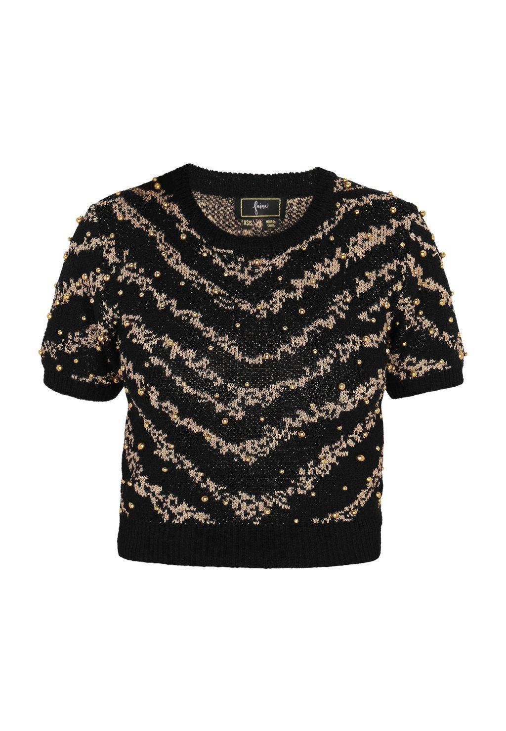 Футболка с принтом faina, черный
Футболка с принтом faina, черный