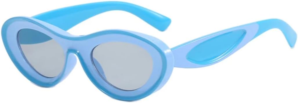 Овальные солнцезащитные очки «кошачий глаз» для женщин и мужчин, в стиле ретро-панк, модные очки для путешествий, очки для вождения, защита от УФ-излучения UV400 VVTWSSW, Blue Gray
Овальные солнцезащитные очки «кошачий глаз» для женщин и мужчин, в стиле ретро-панк, модные очки для путешествий, очки для вождения, защита от УФ-излучения UV400 VVTWSSW, Blue Gray