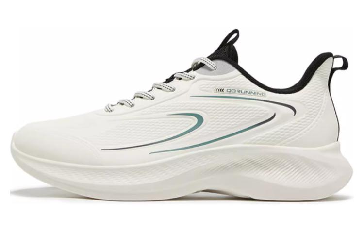 QIAODAN Кроссовки для бега с низким верхом, противоскользящие, дышащие, мужские, белые, зеленые
QIAODAN Кроссовки для бега с низким верхом, противоскользящие, дышащие, мужские, белые, зеленые