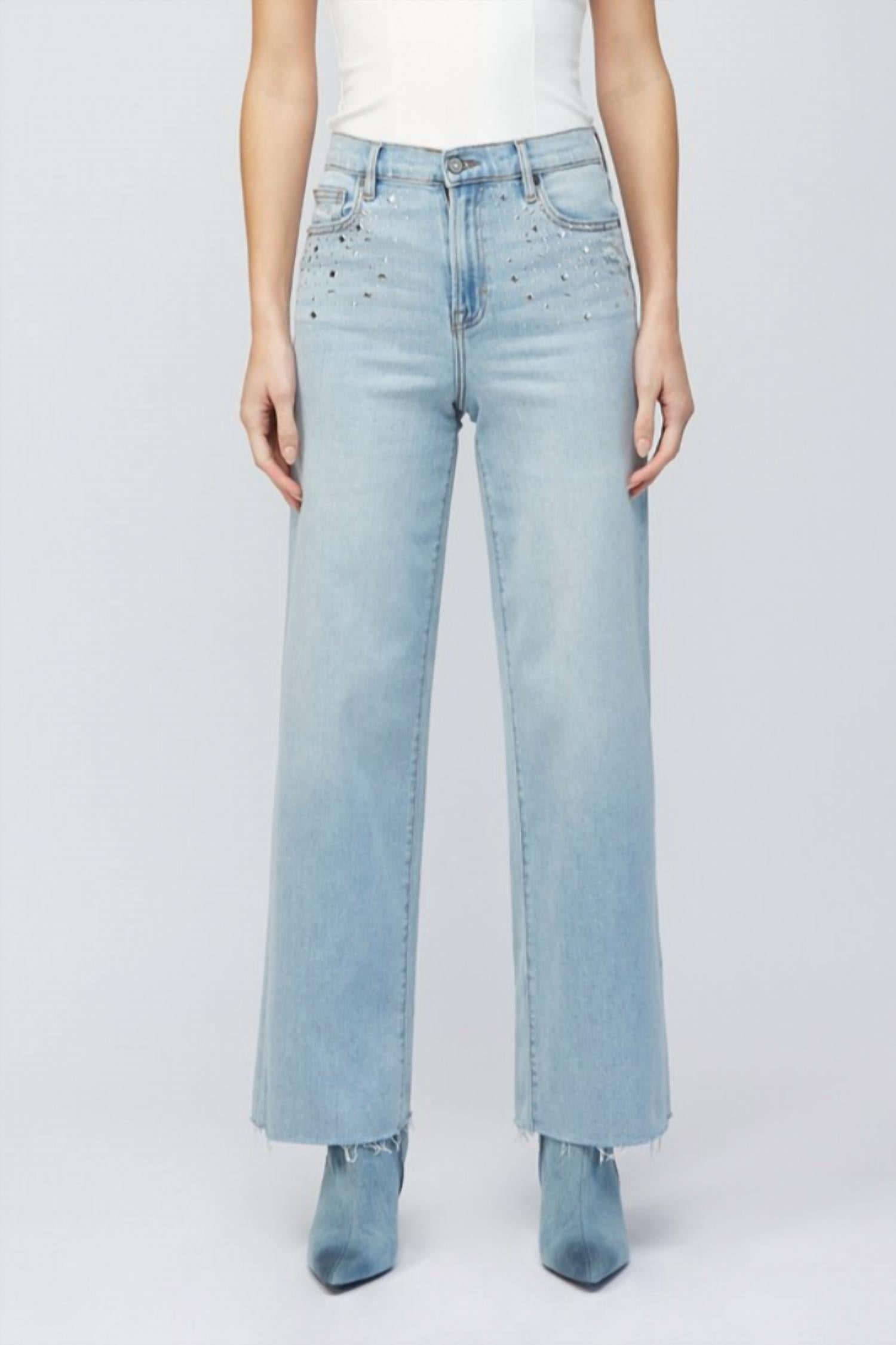 Широкие джинсы Logan High Rise Dad в цвете Light/hot Fix HIDDEN
Широкие джинсы Logan High Rise Dad в цвете Light/hot Fix HIDDEN