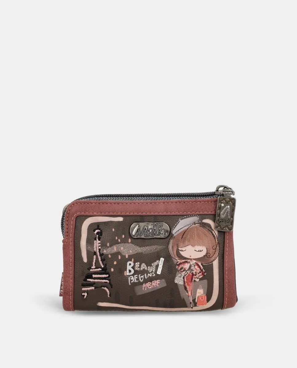 Гибкий средний кошелек с защитой от RFID Mademoiselle Anekke, многоцветный
Гибкий средний кошелек с защитой от RFID Mademoiselle Anekke, многоцветный