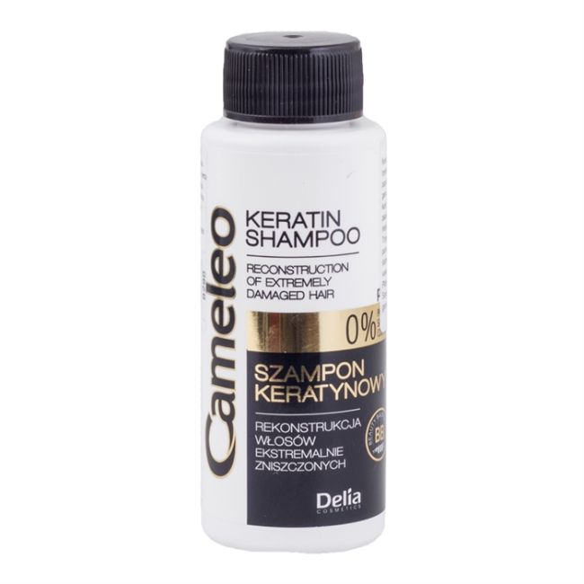Шампунь для поврежденных волос с кератином Cameleo, 50 мл
Шампунь для поврежденных волос с кератином Cameleo, 50 мл