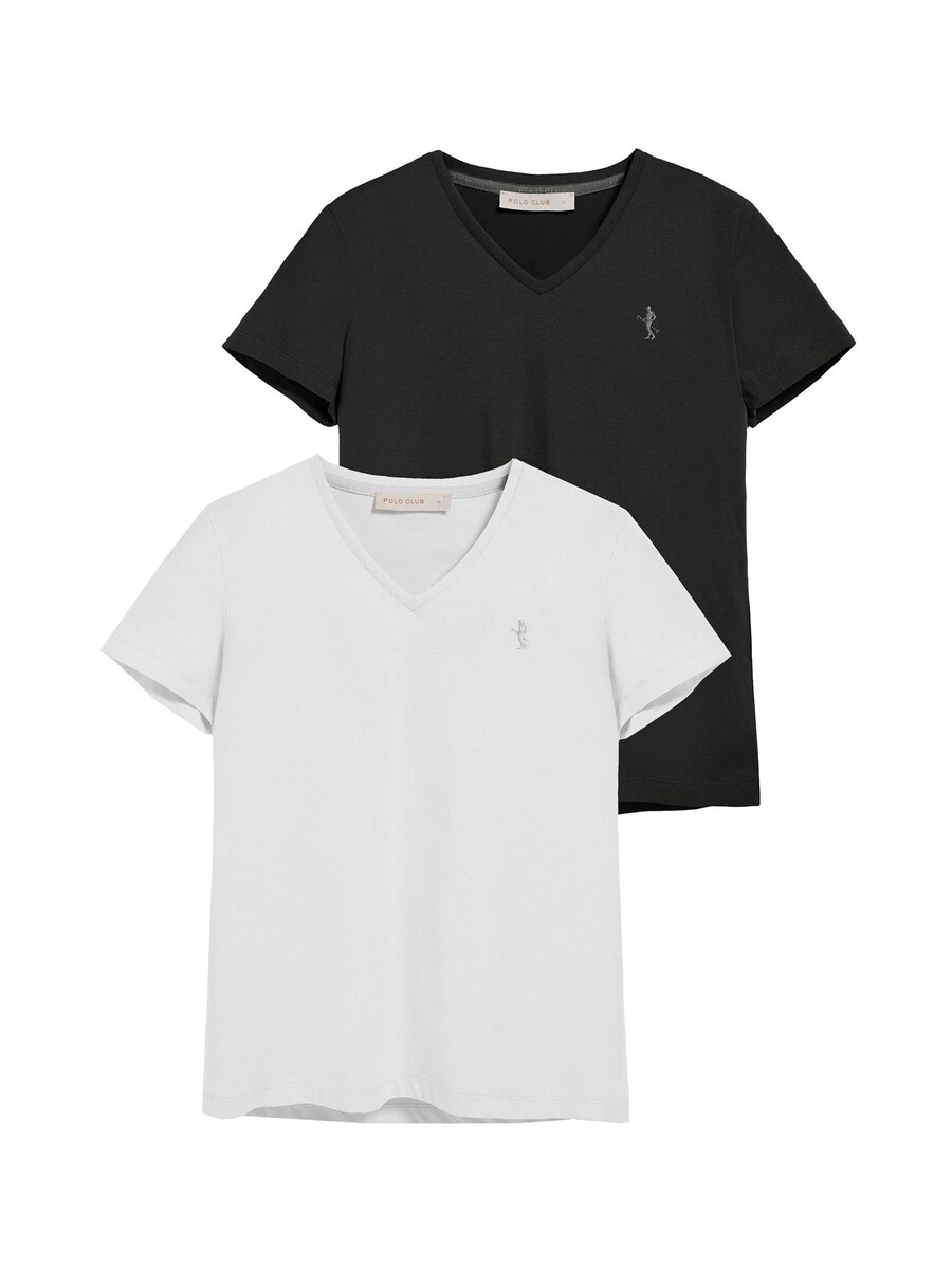 Рубашка Polo Club, черный/белый
Рубашка Polo Club, черный/белый