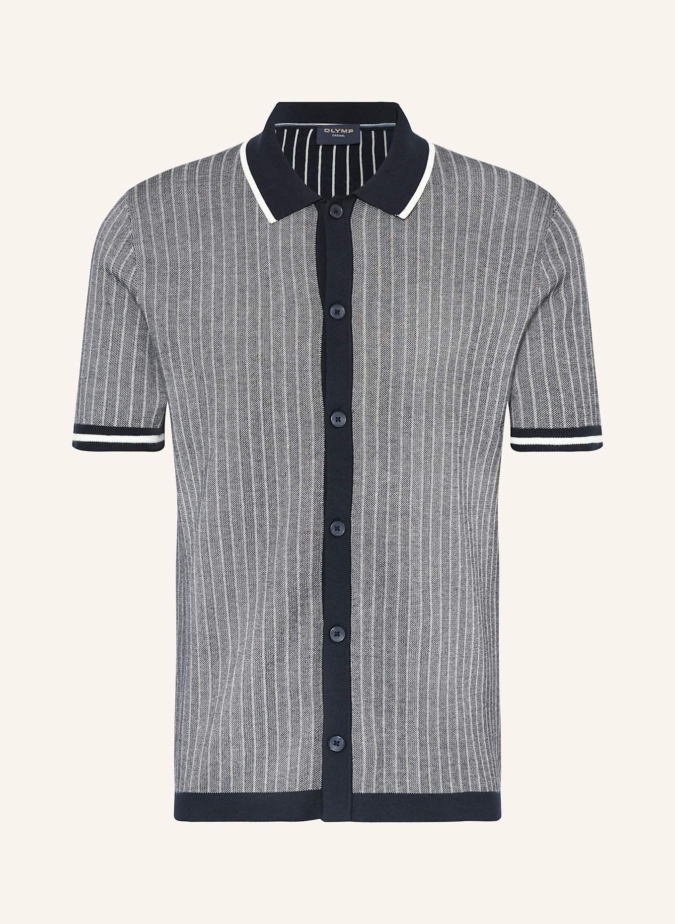 Трикотажная рубашка свободного покроя, комфортного кроя Olymp, мультиколор
Трикотажная рубашка свободного покроя, комфортного кроя Olymp, мультиколор