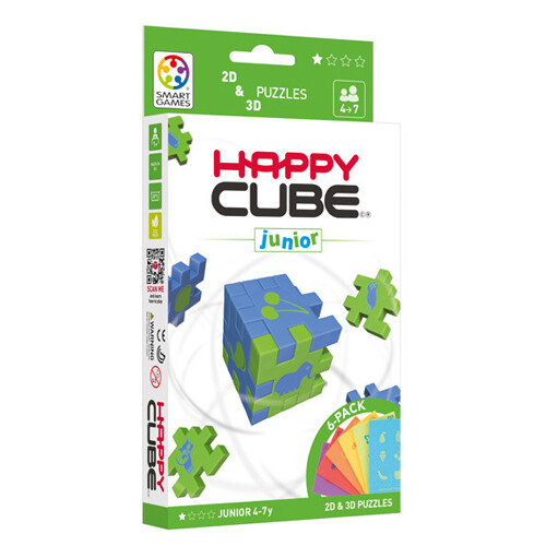 Пазл Happy Cube Junior (6 Cubes)
Пазл Happy Cube Junior (6 Cubes)
