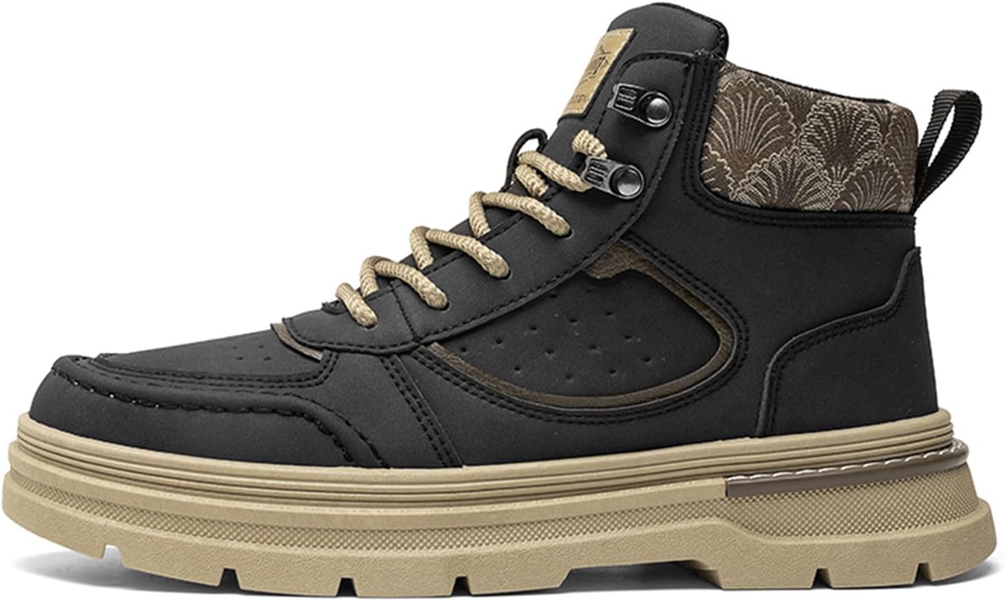 Мужские модные кроссовки, походные ботинки, повседневные спортивные обувь, кроссовки высокие для мужчин Spwagym, черный
Мужские модные кроссовки, походные ботинки, повседневные спортивные обувь, кроссовки высокие для мужчин Spwagym, черный