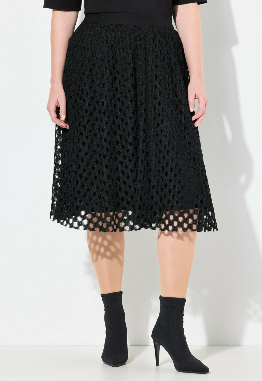 Юбка Ulla Popken A-line skirt, Black
Юбка Ulla Popken A-line skirt, Black
