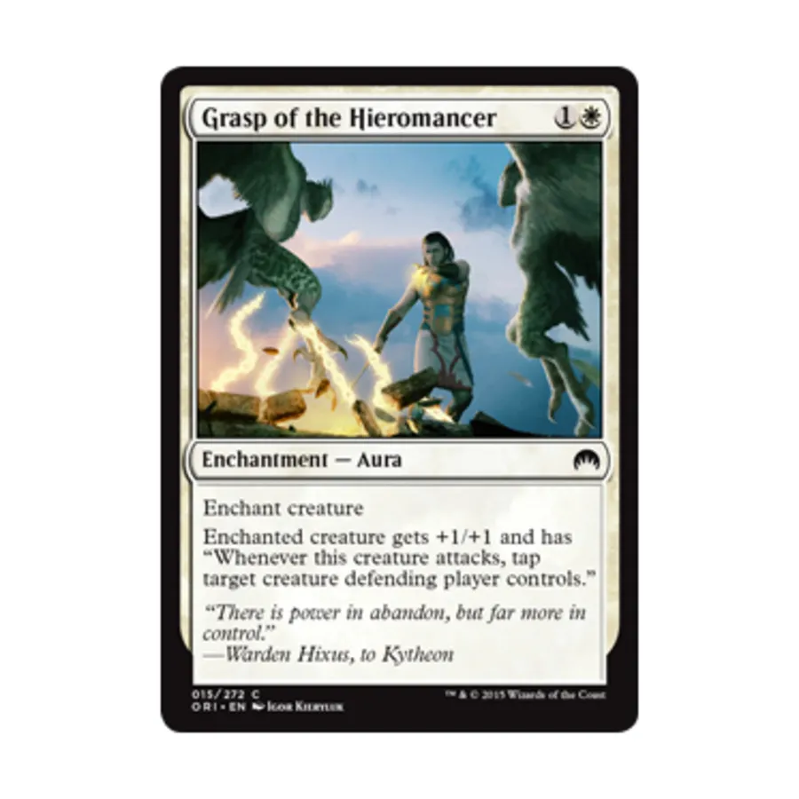 CCG Хватка иероманта (С), MTG - Magic Origins
CCG Хватка иероманта (С), MTG - Magic Origins