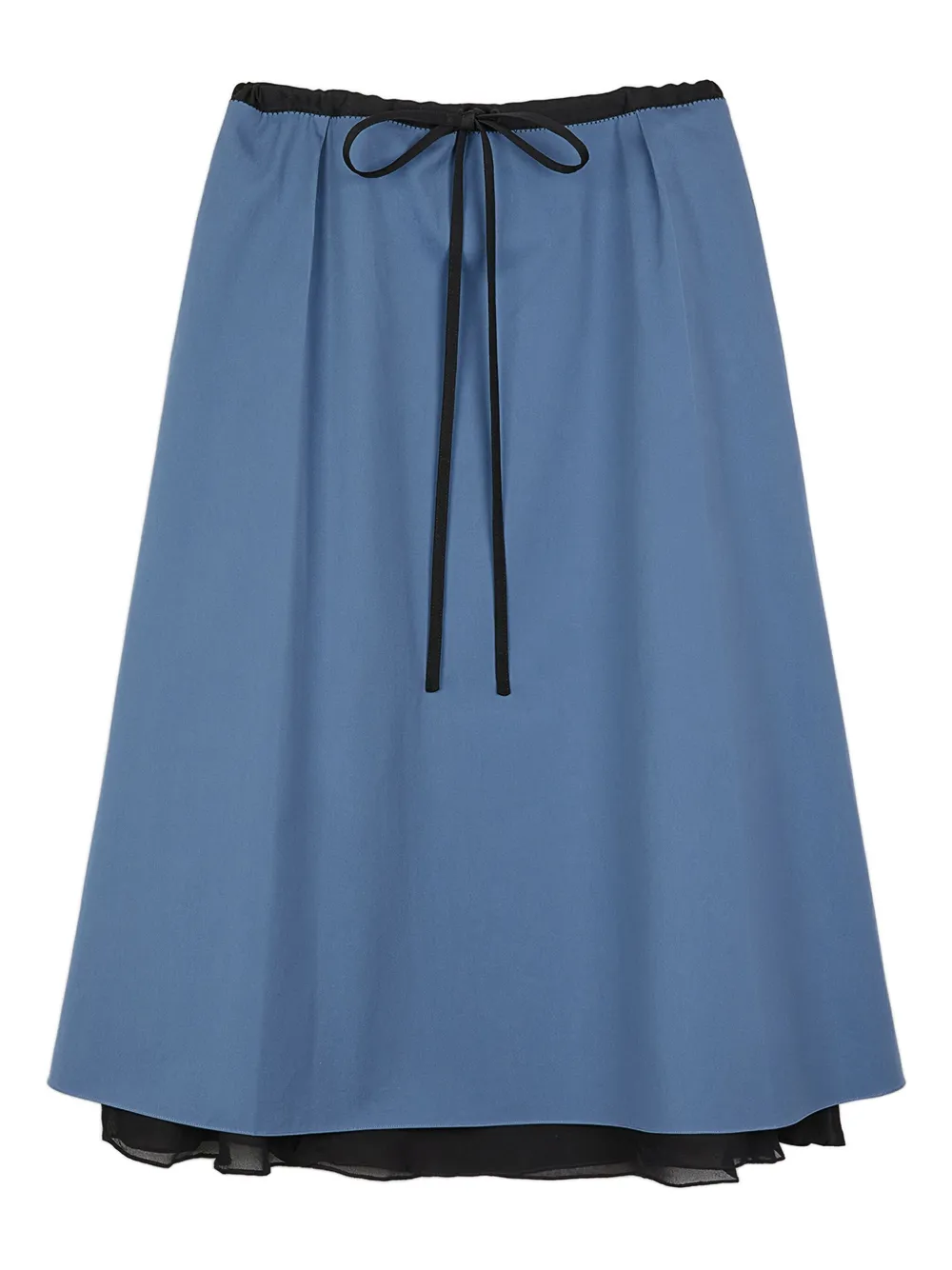 Юбка миди из хлопка с завязкой на талии Ports 1961, синий
Юбка миди из хлопка с завязкой на талии Ports 1961, синий