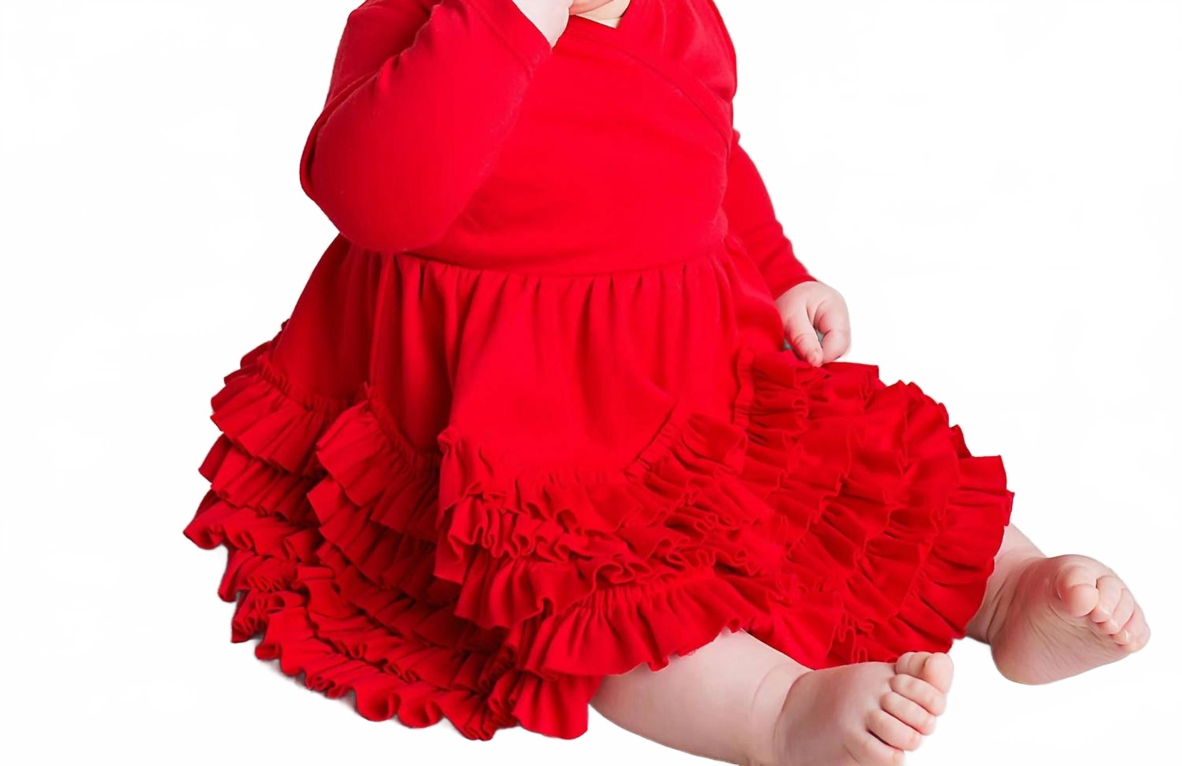 Платье Jada для девочек в ярко-красном цвете Lemon Loves Layette, True Red
Платье Jada для девочек в ярко-красном цвете Lemon Loves Layette, True Red