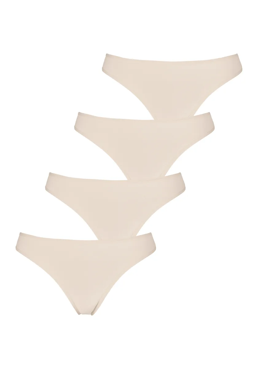 Стринги LASCANA (4 шт.) из эластичного хлопка, цвет Champagner
Стринги LASCANA (4 шт.) из эластичного хлопка, цвет Champagner