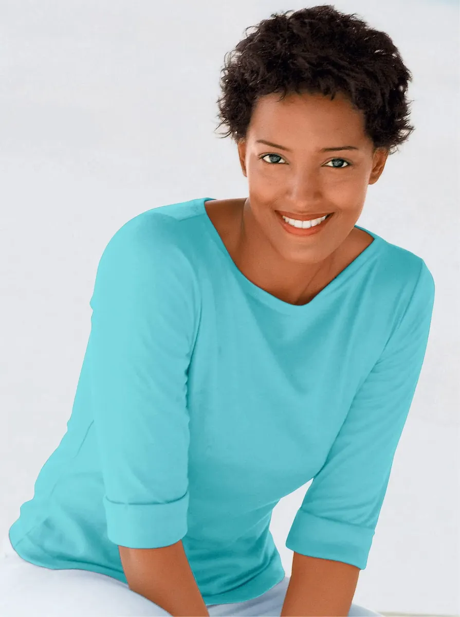 Рубашка Classic Basics с круглым вырезом "Рубашка", бирюзовый
Рубашка Classic Basics с круглым вырезом "Рубашка", бирюзовый