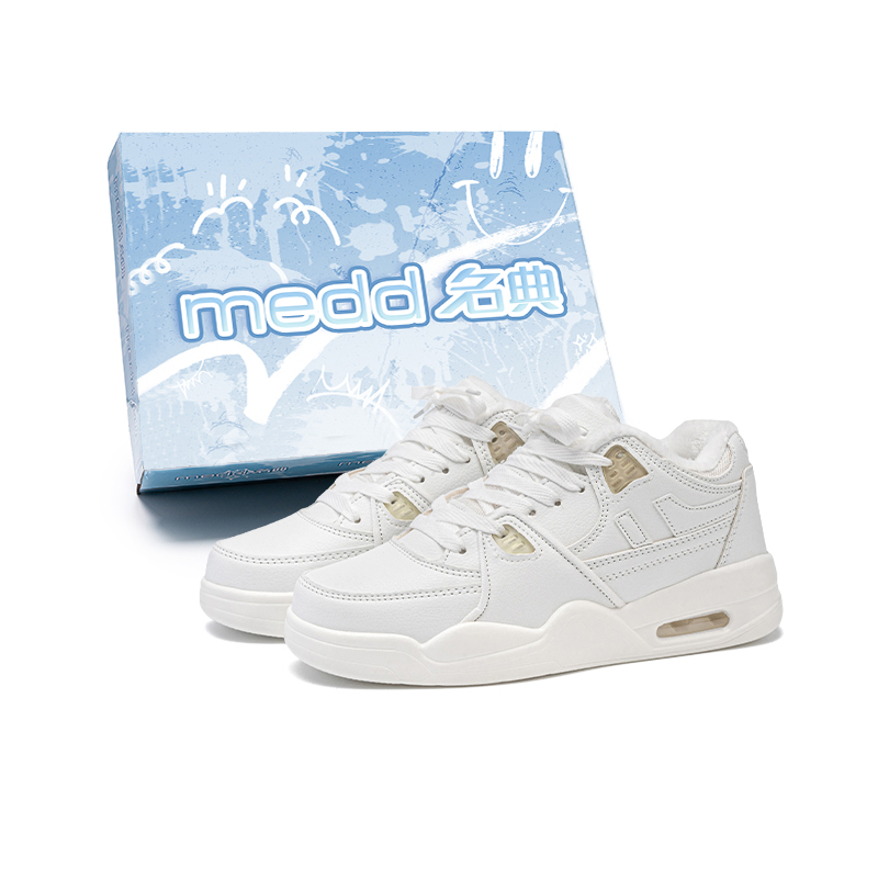 Medd Утепленные низкие скейтерские кроссовки с амортизацией для увеличения роста унисекс белые, цвет White (Fleece-Lined)
Medd Утепленные низкие скейтерские кроссовки с амортизацией для увеличения роста унисекс белые, цвет White (Fleece-Lined)