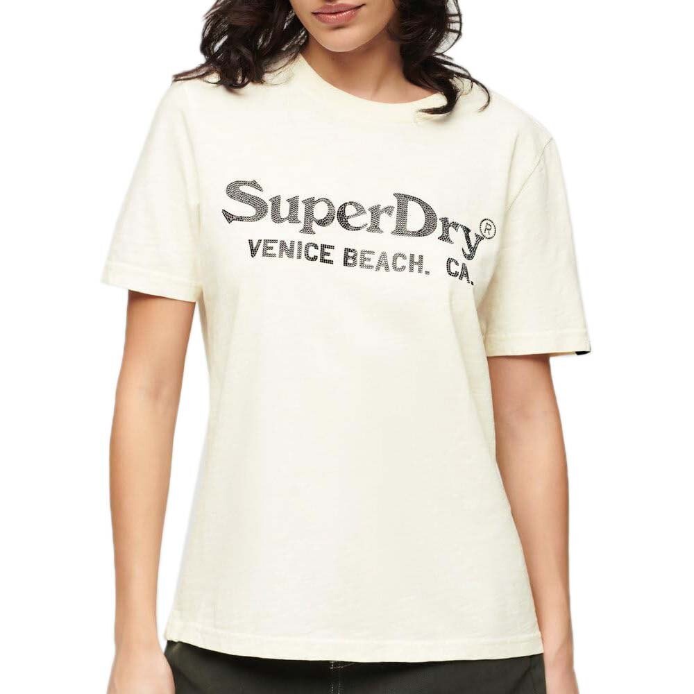 Футболка с коротким рукавом Superdry Metallic Venue Relaxed, бежевый
Футболка с коротким рукавом Superdry Metallic Venue Relaxed, бежевый