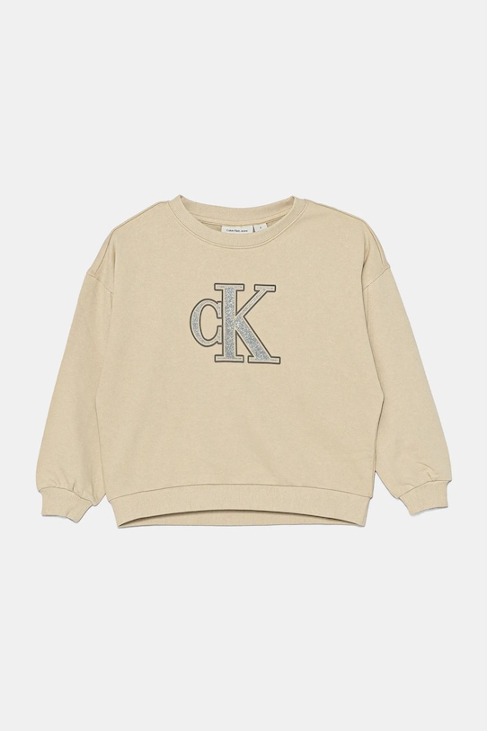 Толстовка Calvin Klein Jeans, бежевый 
Толстовка Calvin Klein Jeans, бежевый