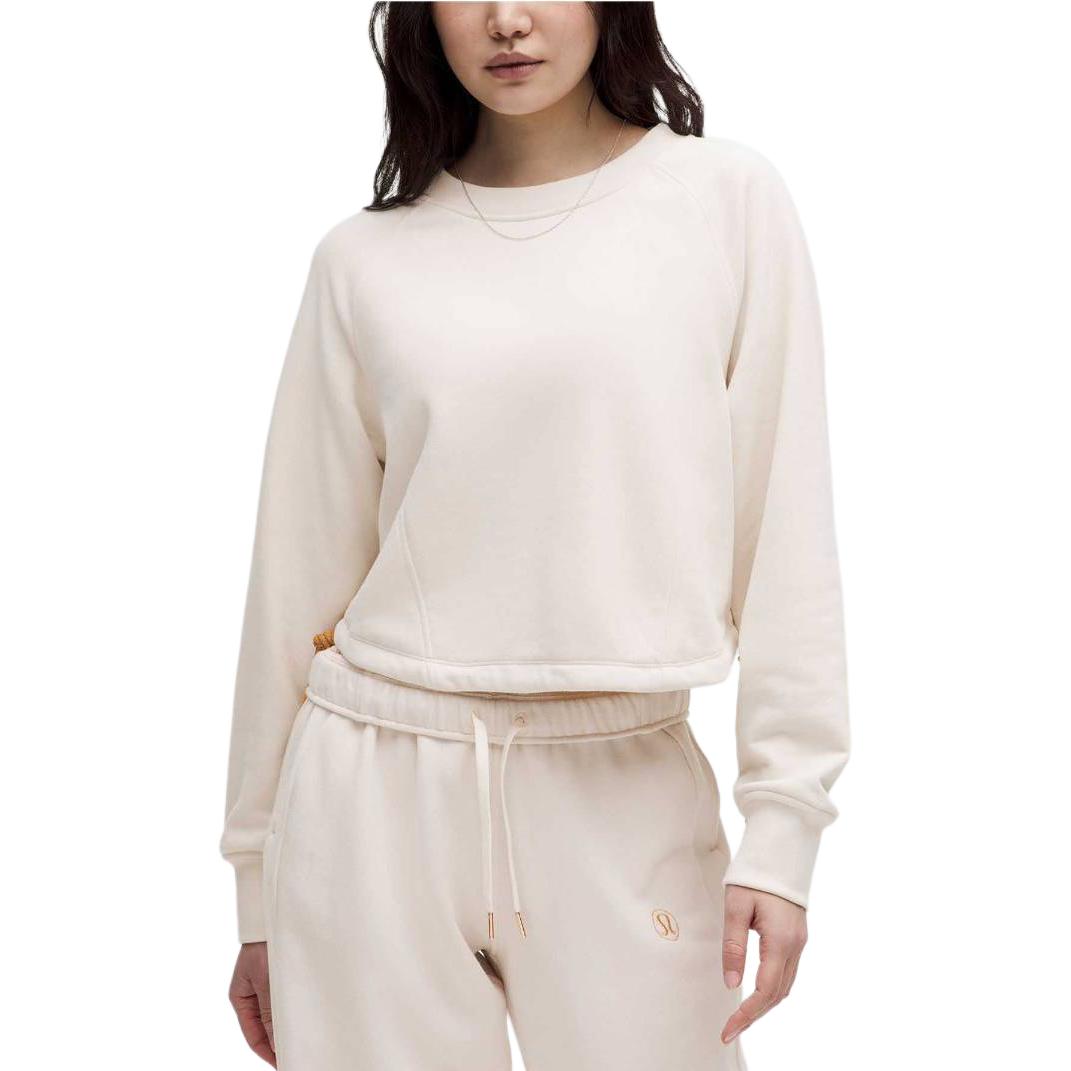 Френч терри свитшот женский Lululemon, светлая слоновая кость
Френч терри свитшот женский Lululemon, светлая слоновая кость