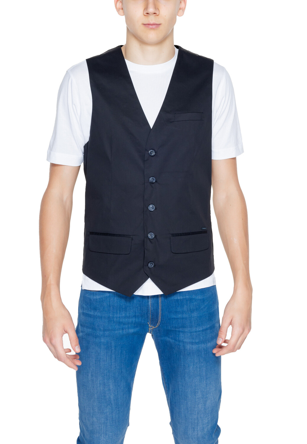 Жилет Gianni Lupo с карманами, черный
Жилет Gianni Lupo с карманами, черный