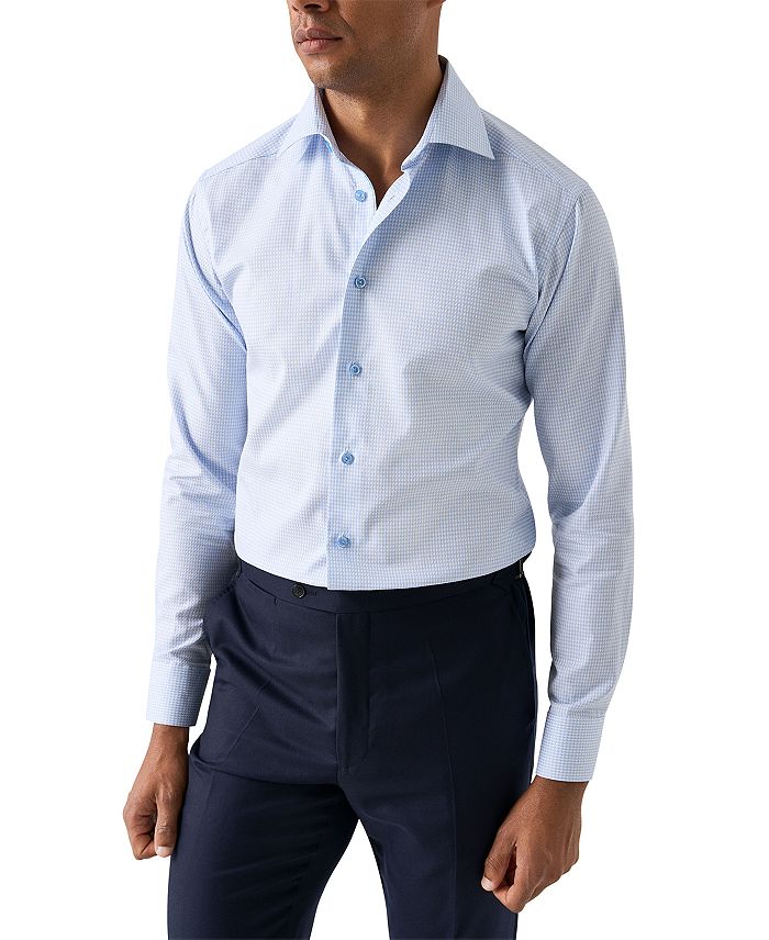 Современная классическая рубашка Check Eton, синий
Современная классическая рубашка Check Eton, синий