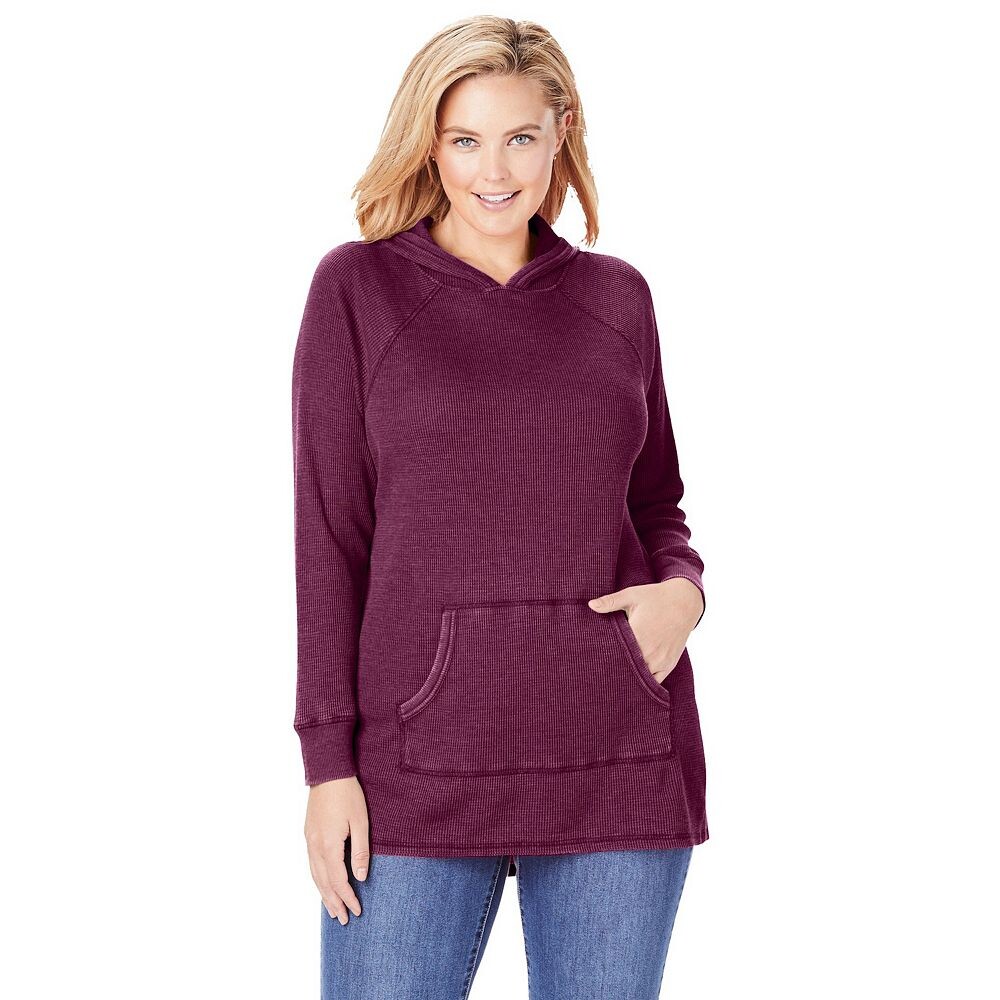 Женщина в женской термостойкой толстовке с капюшоном больших размеров Woman Within, цвет Deep Claret
Женщина в женской термостойкой толстовке с капюшоном больших размеров Woman Within, цвет Deep Claret