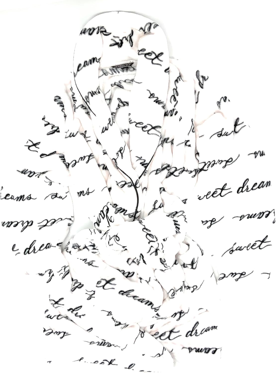 Victoria's Secret Короткий плюшевый уютный халат, White/Pink/Black
Victoria's Secret Короткий плюшевый уютный халат, White/Pink/Black