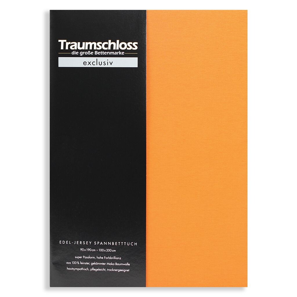 Простыня Traumschloss Exclusive из благородного трикотажа 180-200 х 200 см мандариновая 150 г/м², 100 % чесаный хлопок Mako
Простыня Traumschloss Exclusive из благородного трикотажа 180-200 х 200 см мандариновая 150 г/м², 100 % чесаный хлопок Mako
