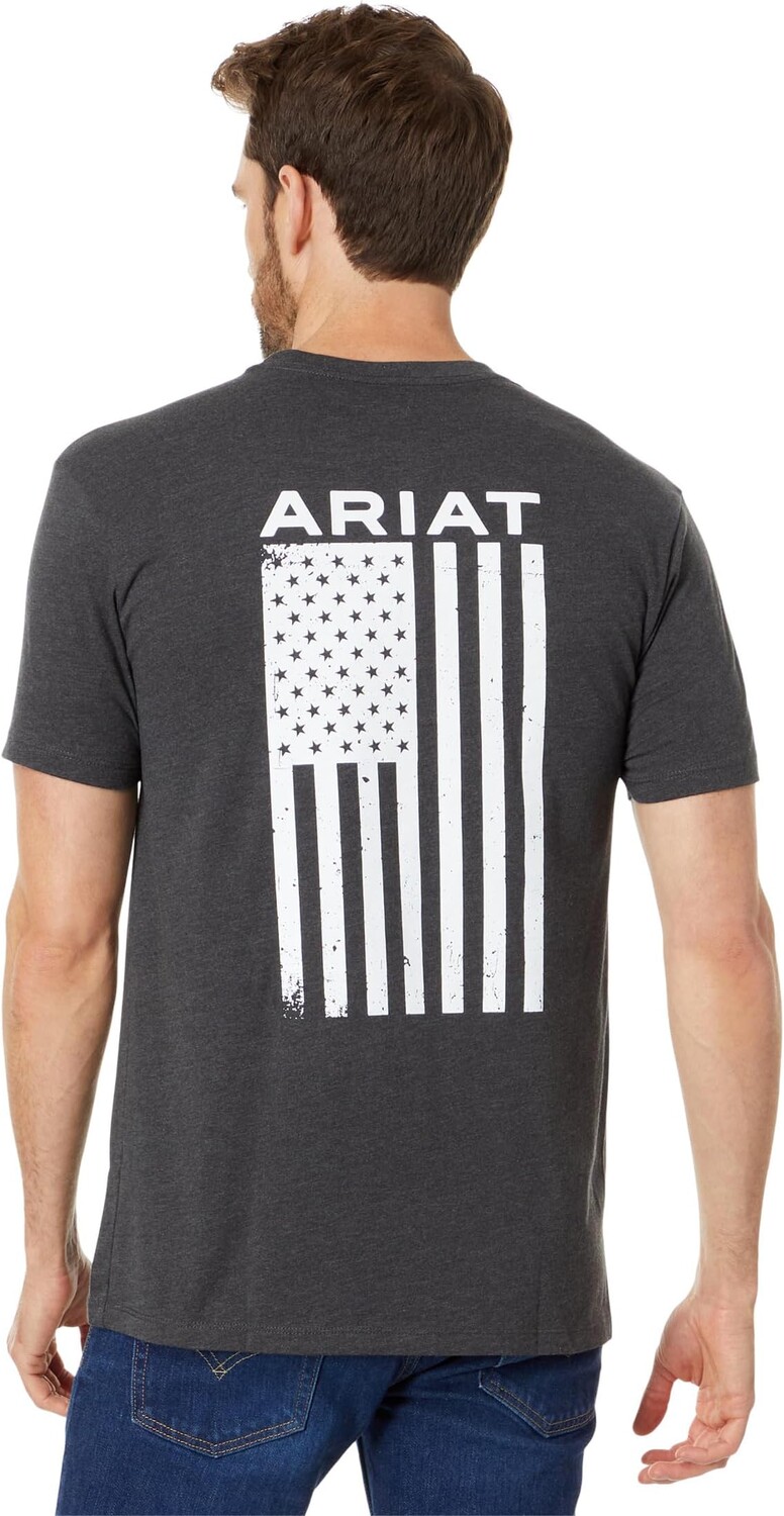 Футболка Freedom с короткими рукавами Ariat, цвет Charcoal Heather
Футболка Freedom с короткими рукавами Ariat, цвет Charcoal Heather