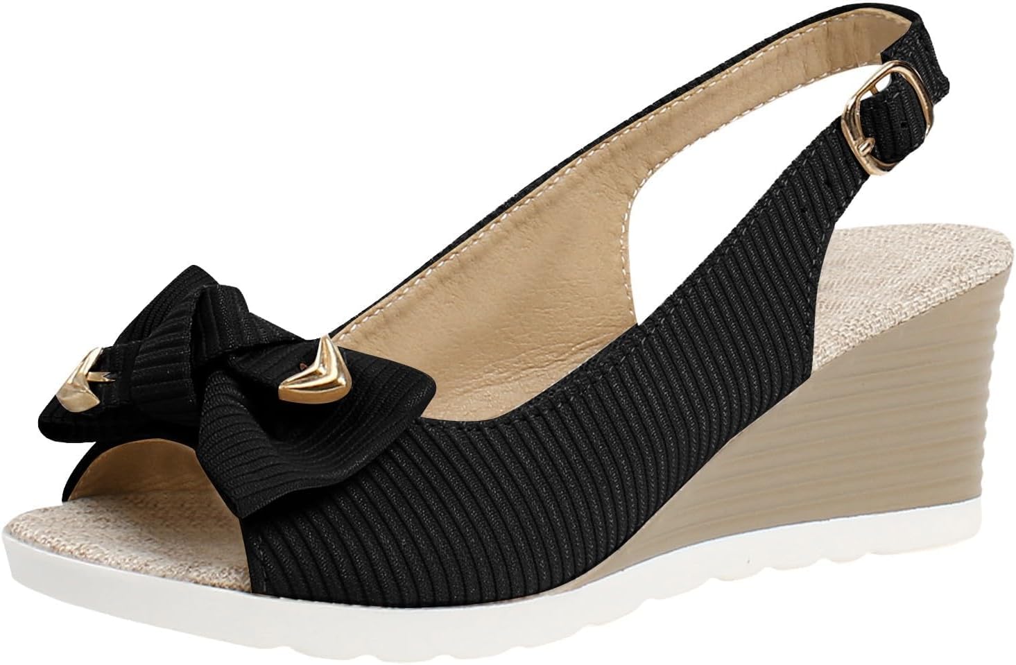 Женские сандалии на танкетке, модные летние эспадрильи, сандалии на платформе с открытым носком, пряжка, танкетка, толстая подошва, поддержка свода стопы, ортопедические прогулочные туфли, праздничные туфли с бантом Zwrxw, черный
Женские сандалии на танкетке, модные летние эспадрильи, сандалии на платформе с открытым носком, пряжка, танкетка, толстая подошва, поддержка свода стопы, ортопедические прогулочные туфли, праздничные туфли с бантом Zwrxw, черный