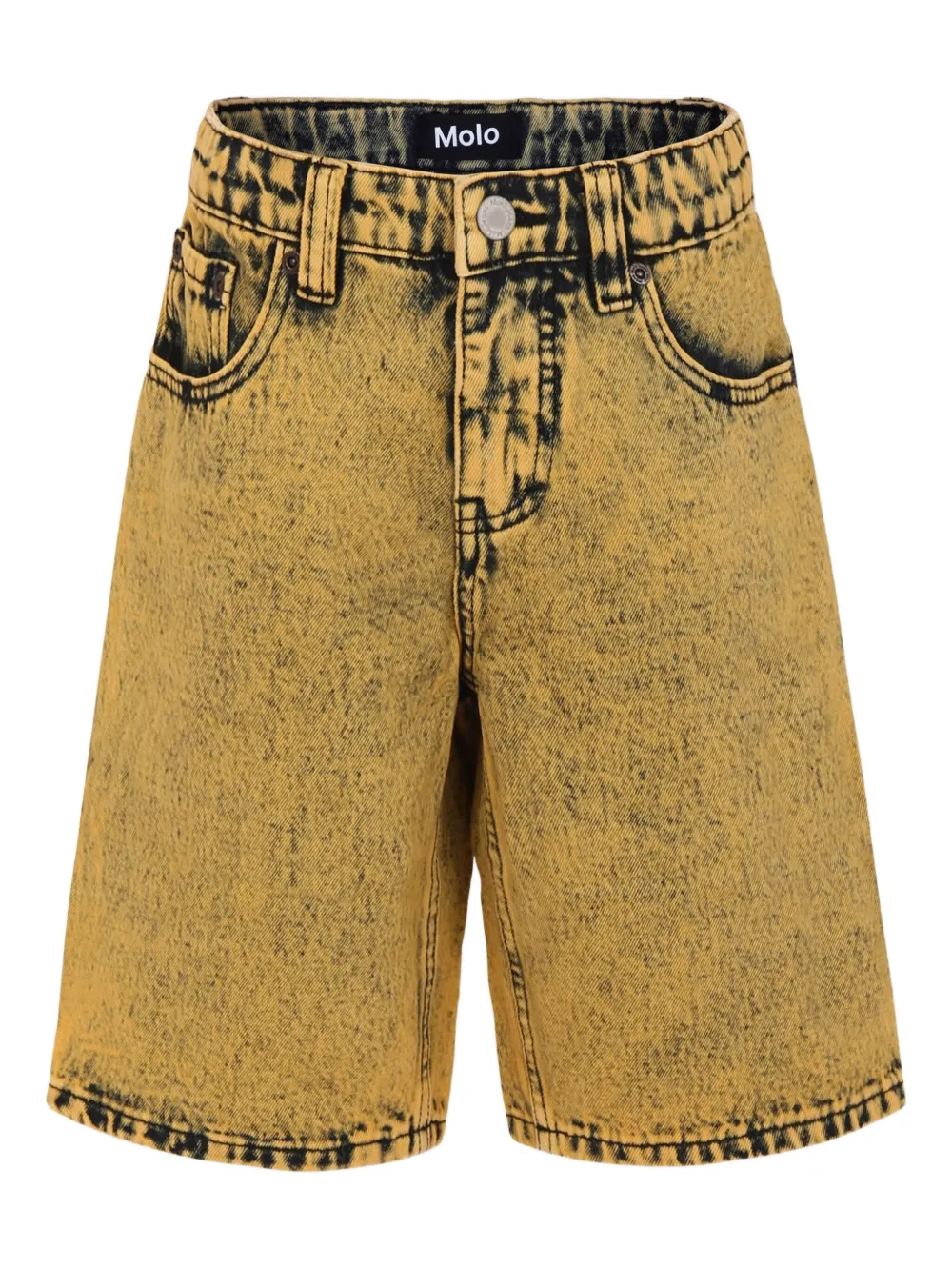 Джинсовые шорты по колено Molo, желтый
Джинсовые шорты по колено Molo, желтый
