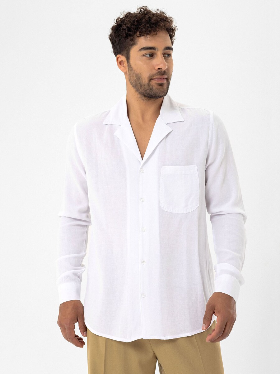 Рубашка обычного кроя на пуговицах Dandalo, белый
Рубашка обычного кроя на пуговицах Dandalo, белый