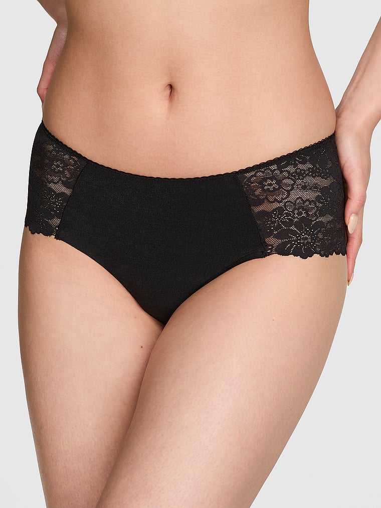 Непоказные нахальные трусики Pink, lace-trim pure black
Непоказные нахальные трусики Pink, lace-trim pure black