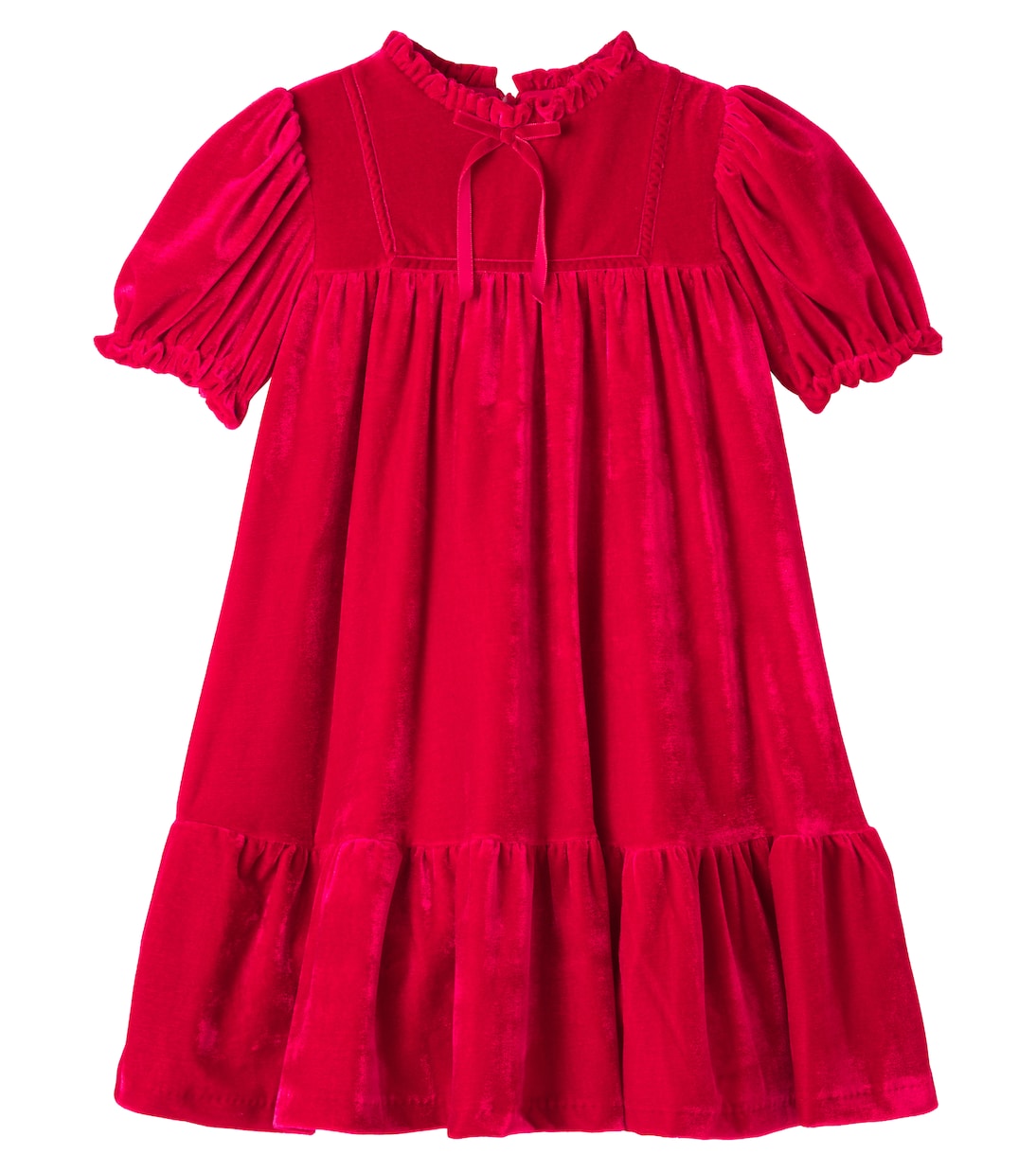 Платье с бантом и сборками Patachou, красный
Платье с бантом и сборками Patachou, красный