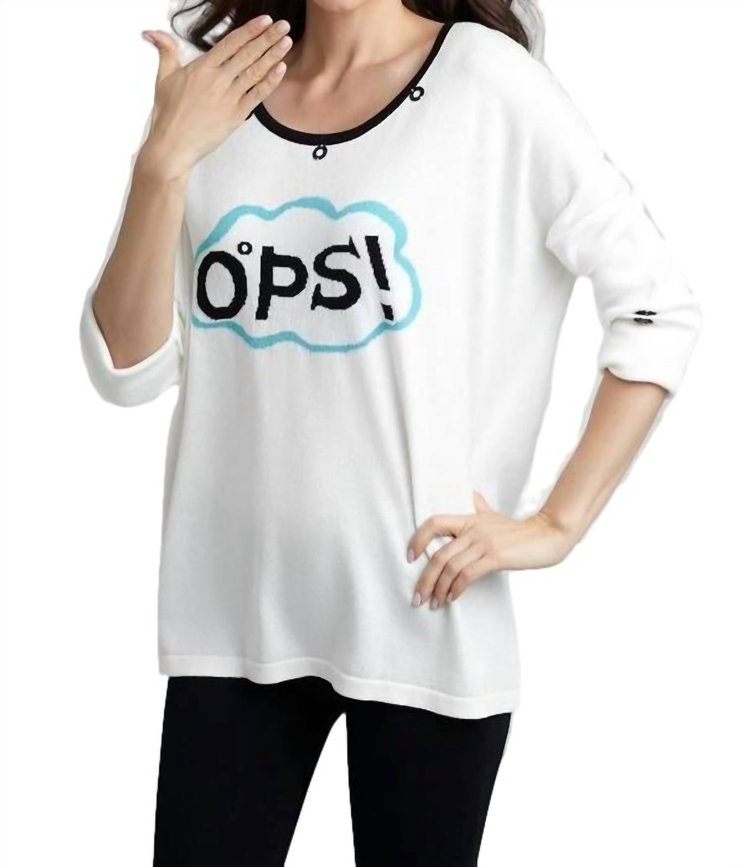 Графический свитер Word Cloud в белом цвете Multi ANGEL
Графический свитер Word Cloud в белом цвете Multi ANGEL