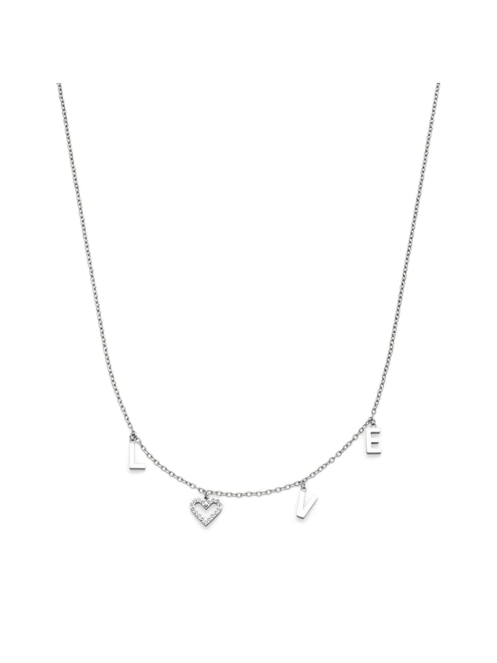 s.Oliver Серебряное колье «Любовь»
s.Oliver Серебряное колье «Любовь»