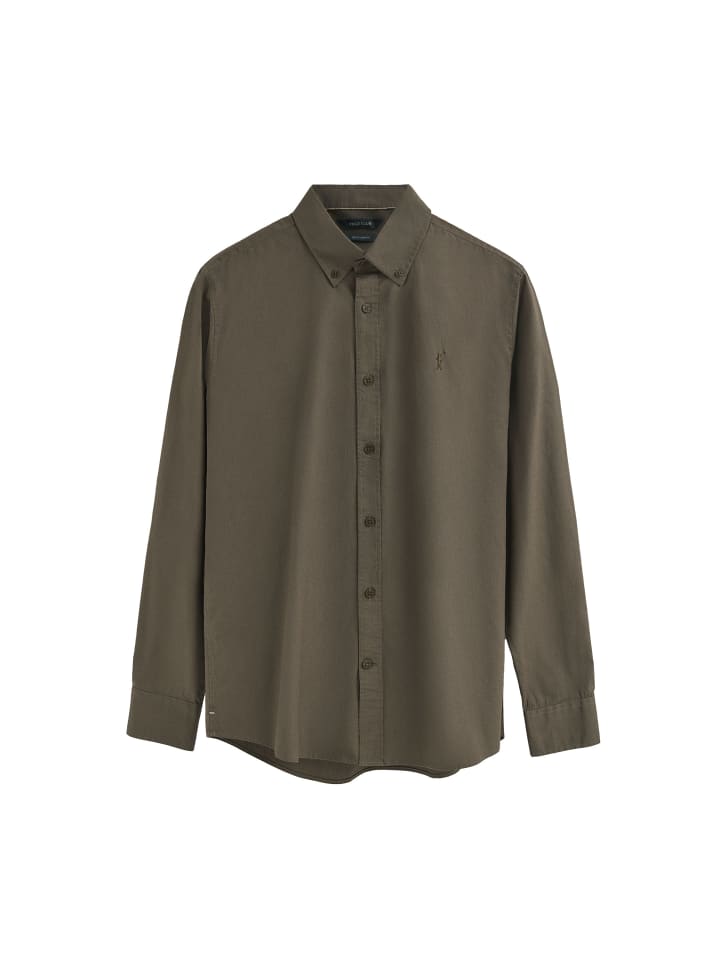 Рубашка с длинными рукавами в цвете милитари-зеленый Polo Club
Рубашка с длинными рукавами в цвете милитари-зеленый Polo Club