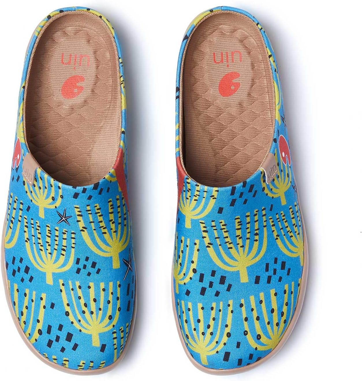 Мужские легкие тапочки UIN с росписью, удобные мюли для ходьбы, повседневного дома и путешествий, обувь Малага, Happy Corals
Мужские легкие тапочки UIN с росписью, удобные мюли для ходьбы, повседневного дома и путешествий, обувь Малага, Happy Corals