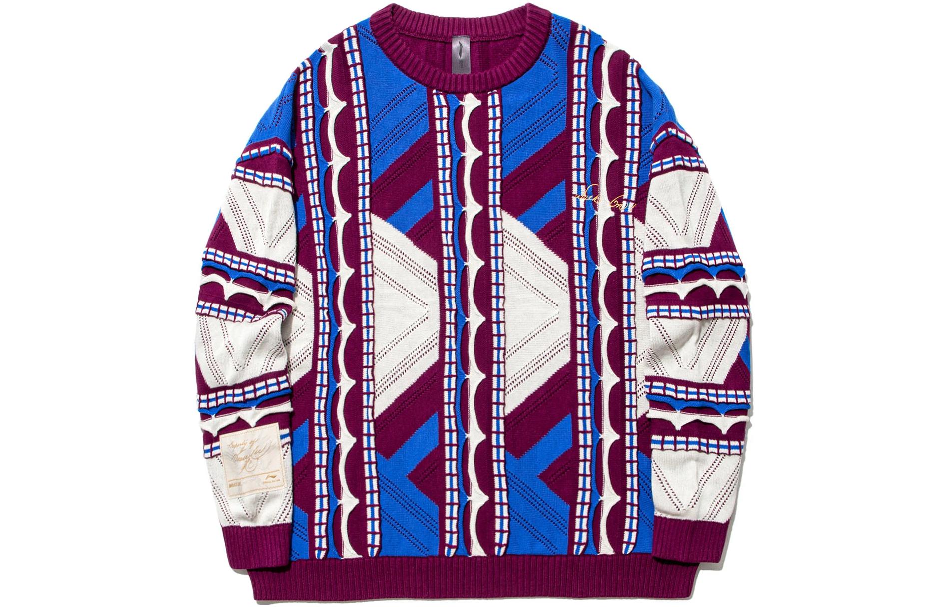 LiNing Джемпер Men's Potion Purple Crystal Blue Ecru
LiNing Джемпер Men's Potion Purple Crystal Blue Ecru