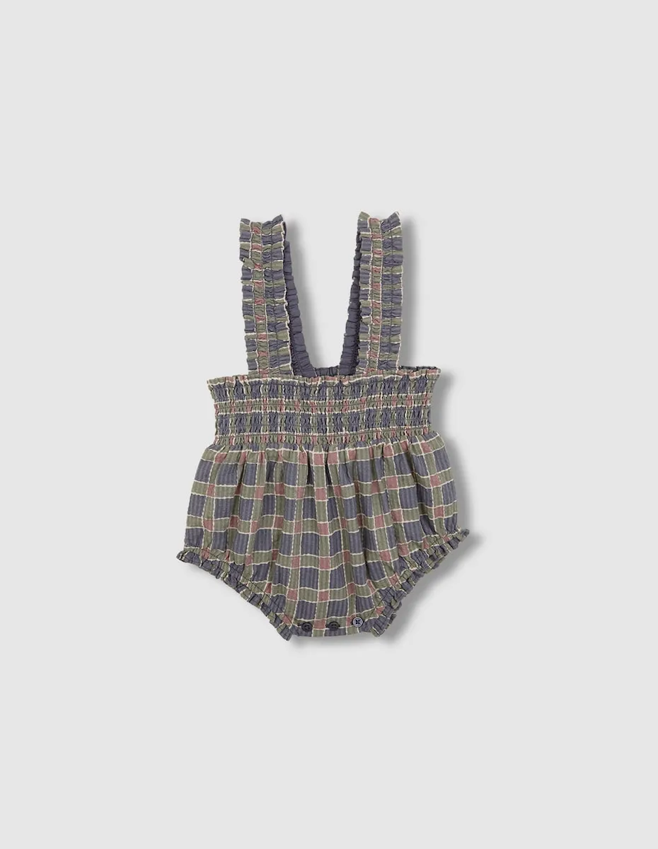 Резиновый детский комбинезон в клетку Gocco, темно-синий
Резиновый детский комбинезон в клетку Gocco, темно-синий