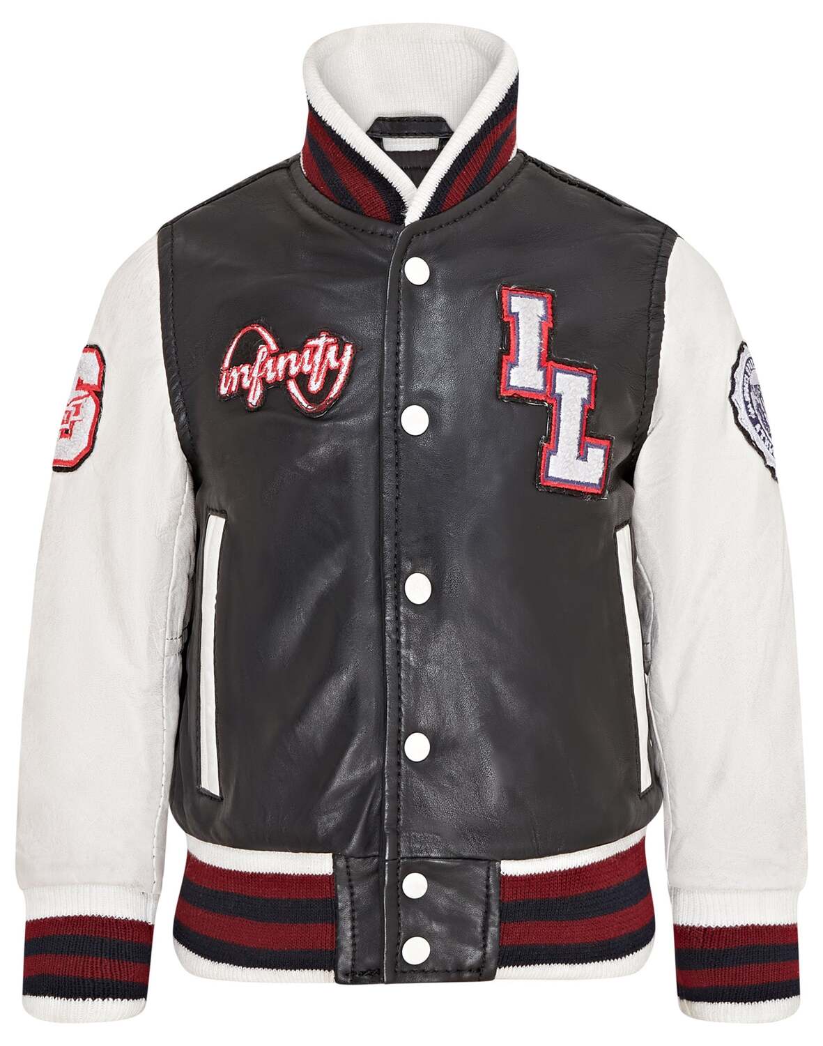 Детская кожаная куртка-бомбер Letterman для колледжа, 3-13 лет Infinity Junior, черный
Детская кожаная куртка-бомбер Letterman для колледжа, 3-13 лет Infinity Junior, черный