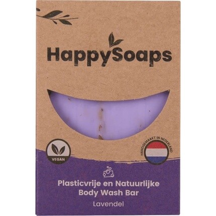 Пена для душа Vegan Body Bar с лавандой 100 г, Happysoaps
Пена для душа Vegan Body Bar с лавандой 100 г, Happysoaps