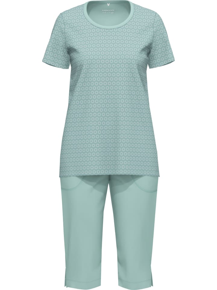 Ammann Пижама из органического трикотажа, нефритового цвета
Ammann Пижама из органического трикотажа, нефритового цвета