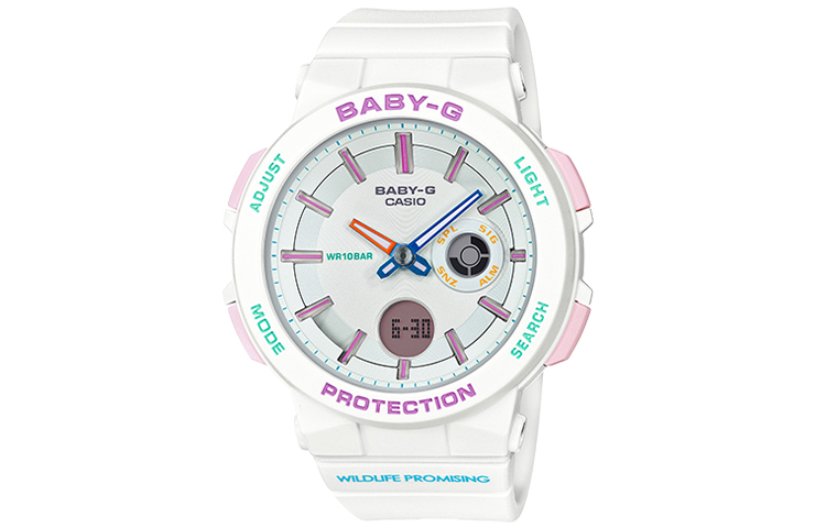 Женские часы BABY-G BA-255WLP-7A CASIO, белый dial
Женские часы BABY-G BA-255WLP-7A CASIO, белый dial