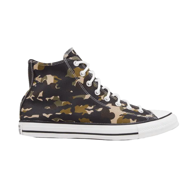 Кроссовки Converse Chuck Taylor All Star High 'Camo', зеленый 
Кроссовки Converse Chuck Taylor All Star High 'Camo', зеленый