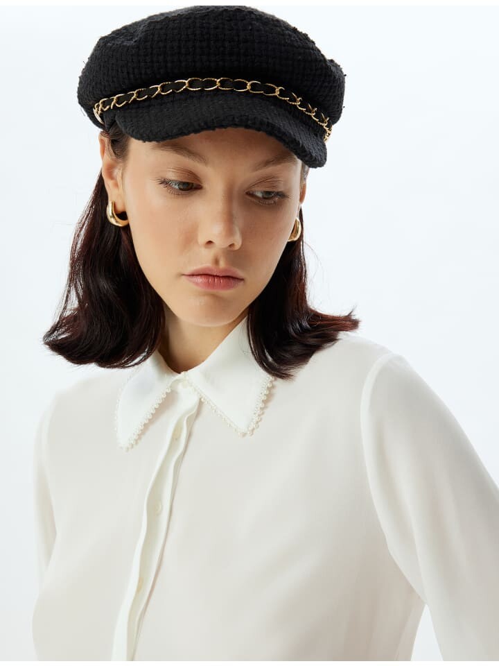 Футболка KOTON, белый 
Футболка KOTON, белый