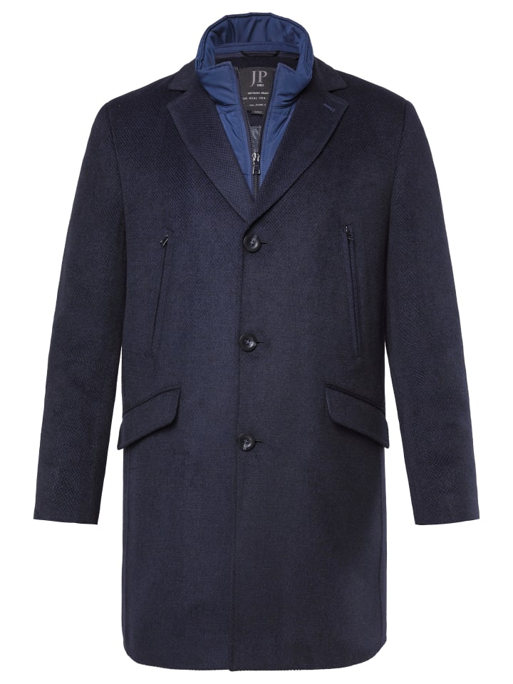 Короткое пальто темно-синего цвета JP1880
Короткое пальто темно-синего цвета JP1880