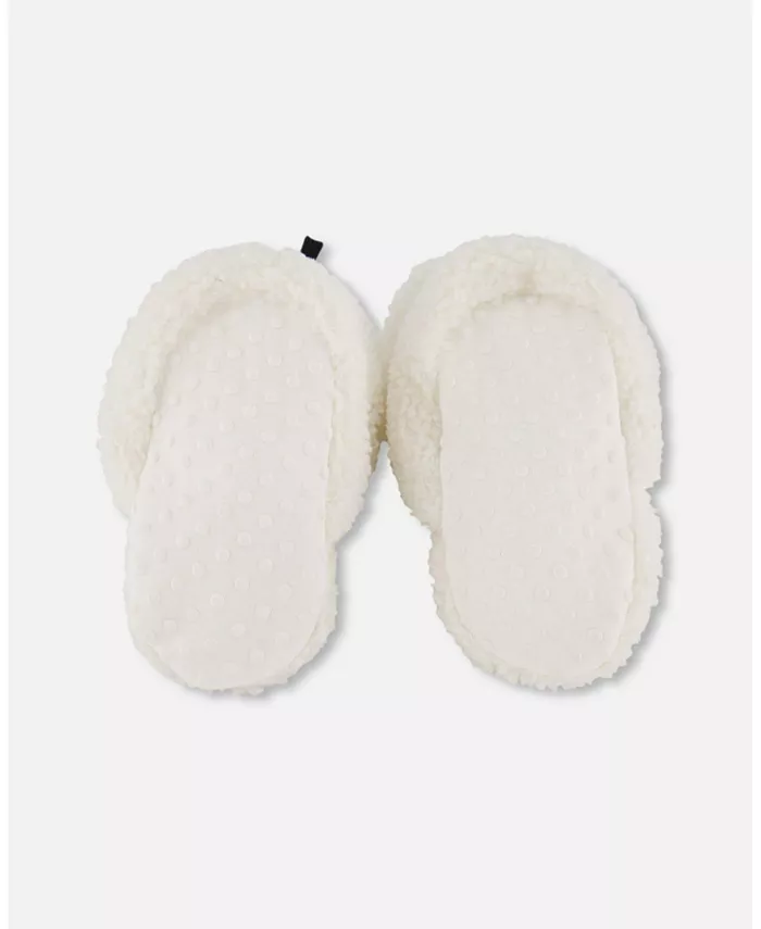 Детские унисекс тапочки Sherpa цвет Off-White - Baby Deux Par Deux, загар/бежевый
Детские унисекс тапочки Sherpa цвет Off-White - Baby Deux Par Deux, загар/бежевый