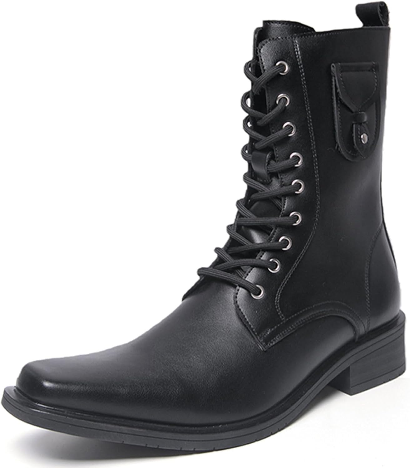 Мужские кожаные ботинки с заостренным носком, шнуровкой и средним голенищем, боевые, модные ретро с боковой молнией, массивным низким каблуком, байкерские, рыцарские, для верховой езды и охоты, повседневные мотоциклетные ботильоны Xhognls, черны...
Мужские кожаные ботинки с заостренным носком, шнуровкой и средним голенищем, боевые, модные ретро с боковой молнией, массивным низким каблуком, байкерские, рыцарские, для верховой езды и охоты, повседневные мотоциклетные ботильоны Xhognls, черны...