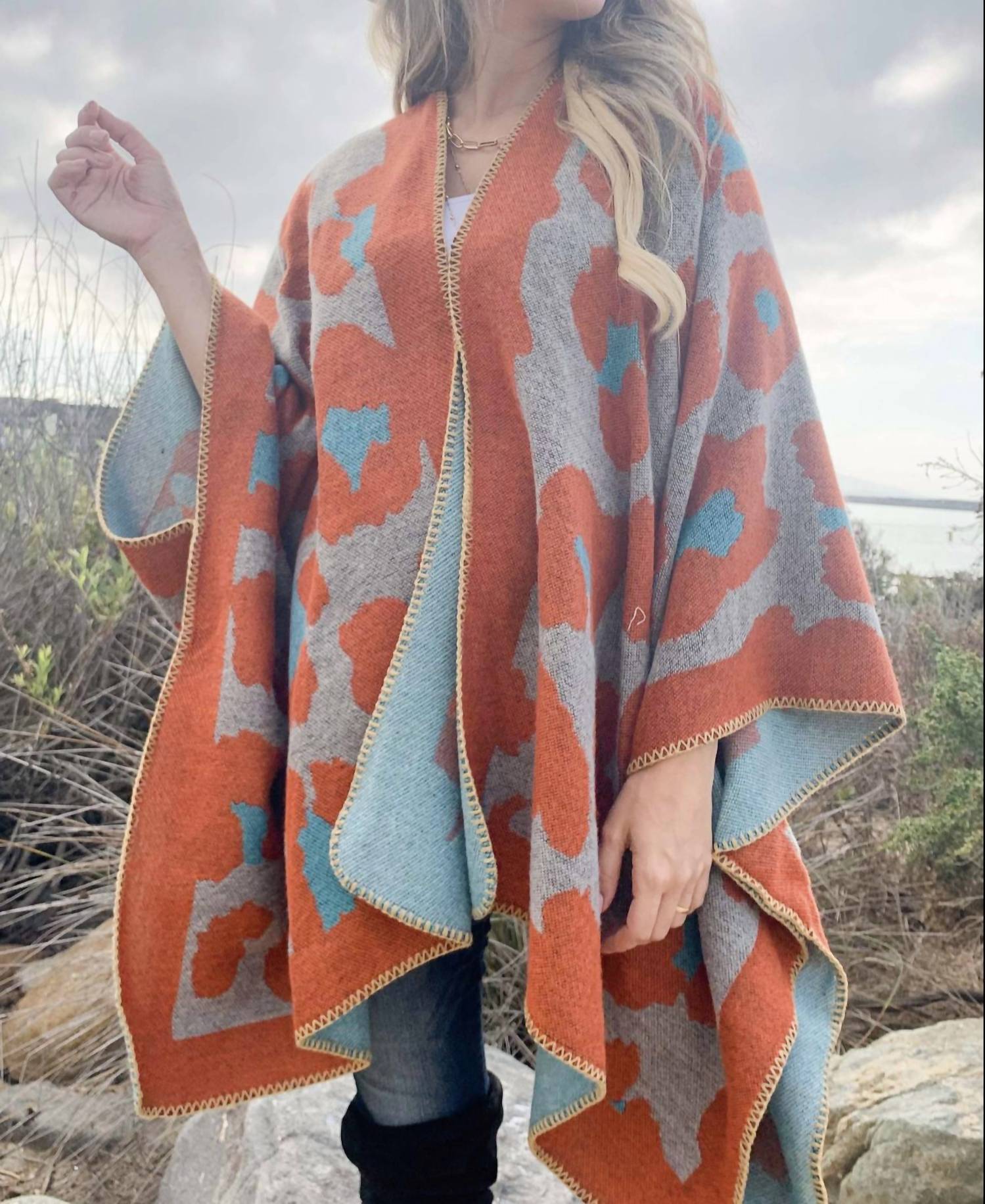 Вязаный кардиган с леопардовым принтом цвета ржавчины Amoli
Вязаный кардиган с леопардовым принтом цвета ржавчины Amoli