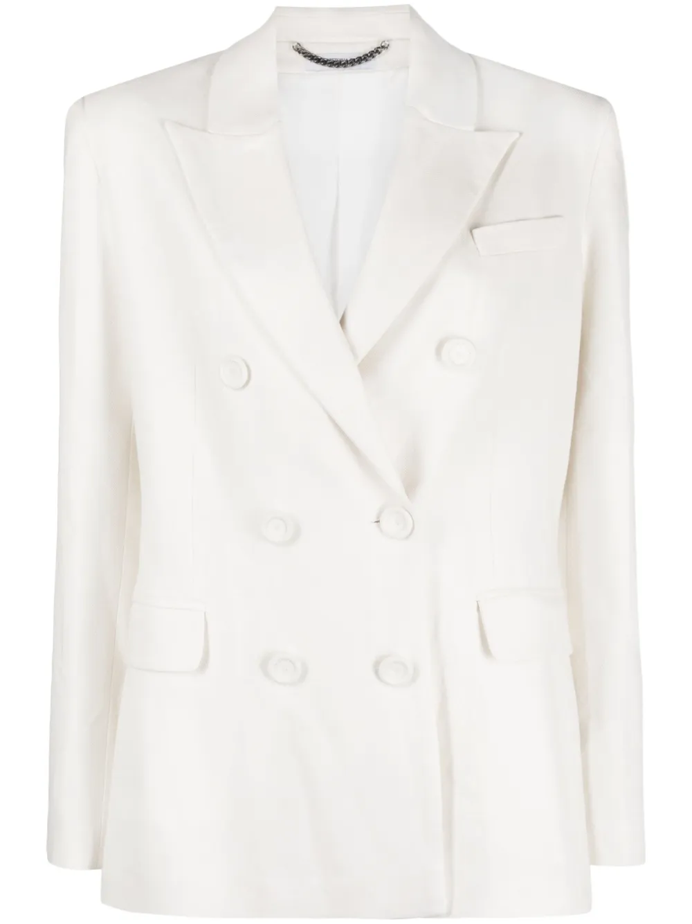 Двубортный блейзер с заостренными лацканами mvp wardrobe, нейтральный
Двубортный блейзер с заостренными лацканами mvp wardrobe, нейтральный