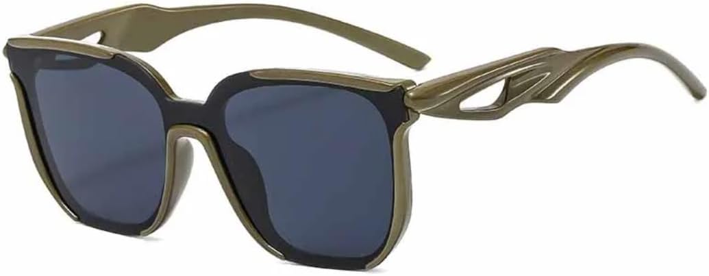 Женские солнцезащитные очки с неровными полыми дужками, квадратные. Мужские спортивные солнцезащитные очки люкс для активного отдыха, велоспорта, с защитой UV400, цвет Green Gray
Женские солнцезащитные очки с неровными полыми дужками, квадратные. Мужские спортивные солнцезащитные очки люкс для активного отдыха, велоспорта, с защитой UV400, цвет Green Gray